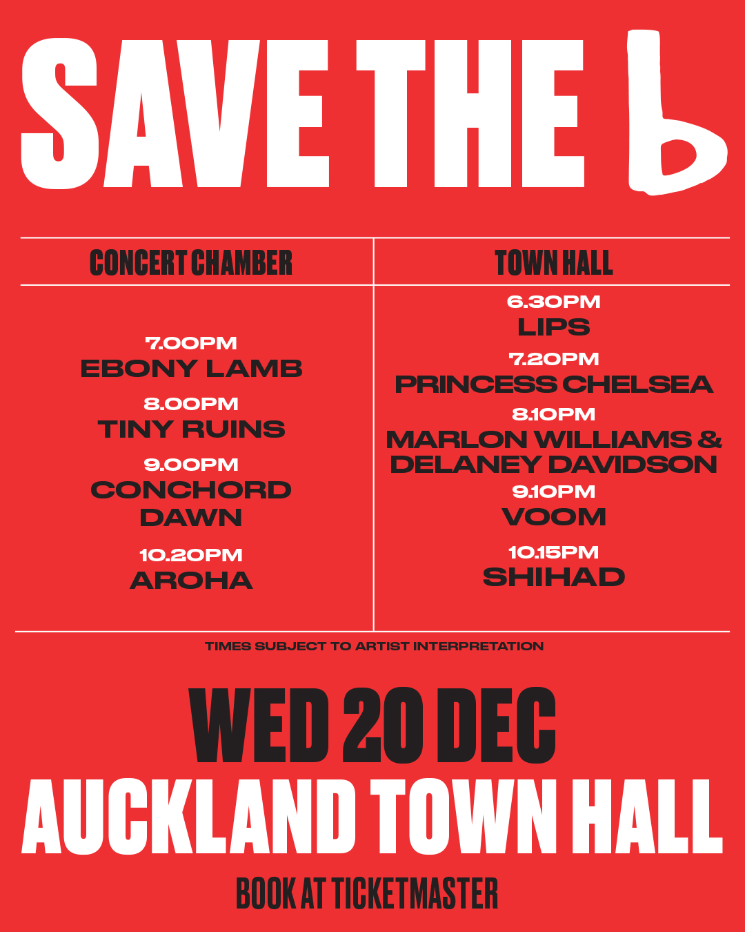 SAVE THE B! A Fundraising Gig | 95bFM