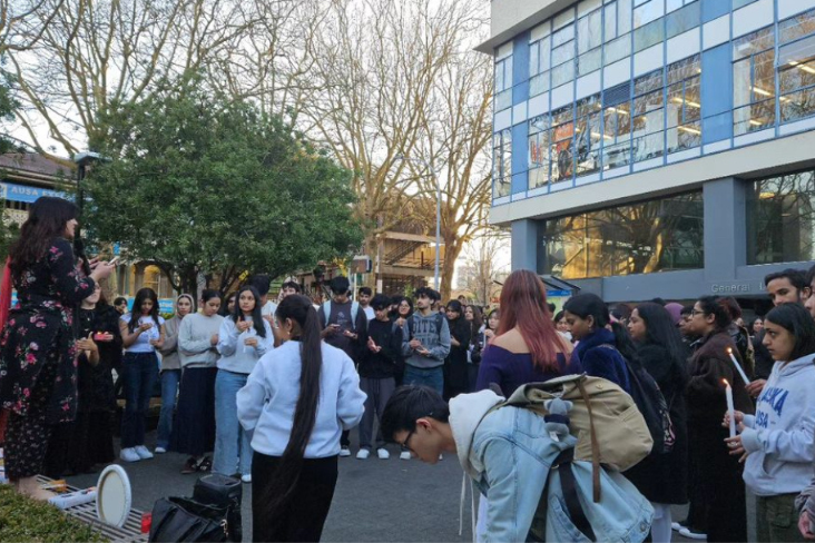 Vigil for Moumita Debnath UoA