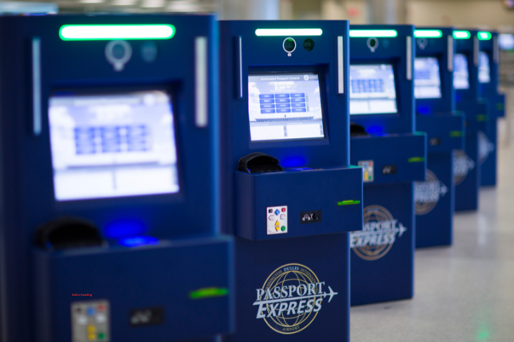 Global Entry and APC Kiosks, located at international airports across the nation, streamline the passenger's entry into the United States