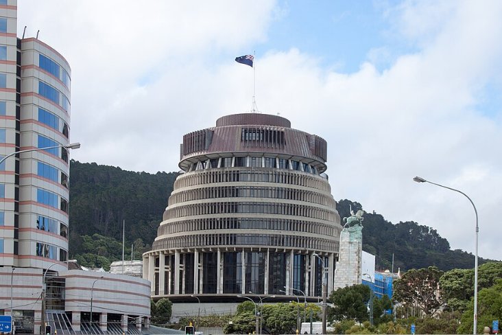 New Zealand parliament - the Beehive